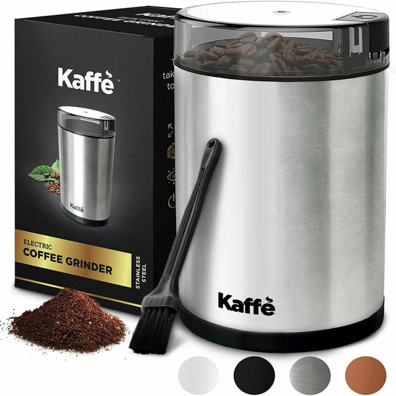 Appliances |  14Cup Electric Coffee Grinder, Stainless Steel Appliances 4Q Brands