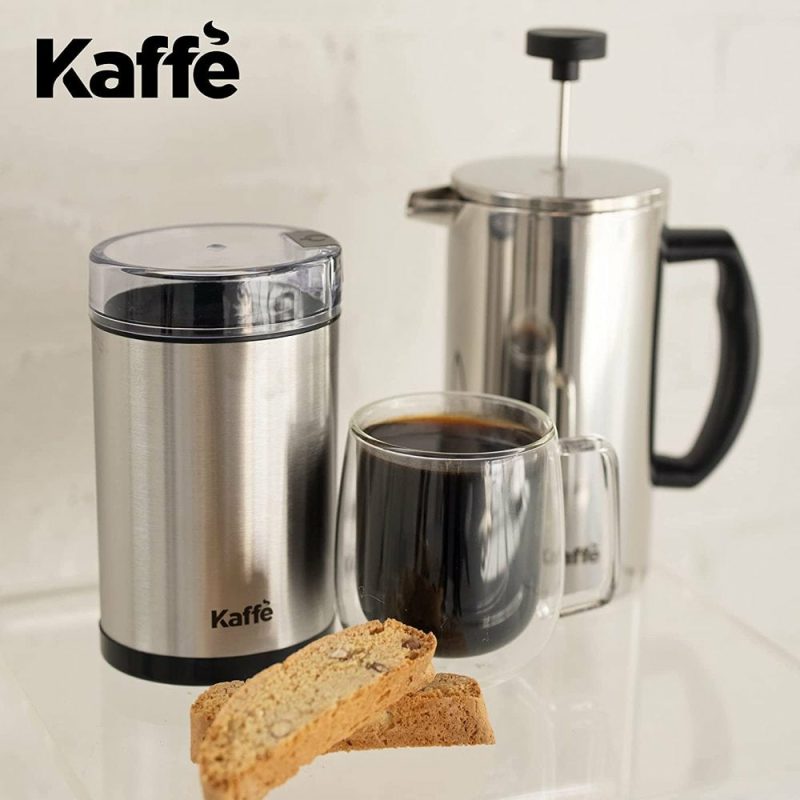 Appliances |  14Cup Electric Coffee Grinder, Stainless Steel Appliances 4Q Brands