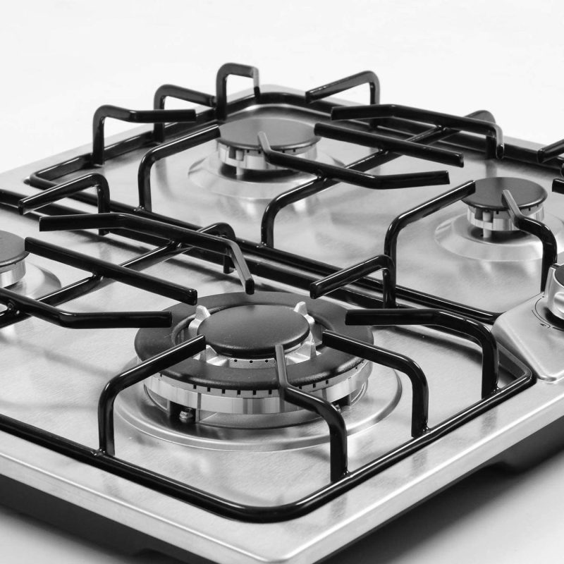 Appliances |  22″X20″ Built In Gas Cooktop 4 Burners Stainless Steel Stove With Ng/Lpg Conversion Kit Thermocouple Protection And Easy To Clean (20Wx22L) Appliances Appliances