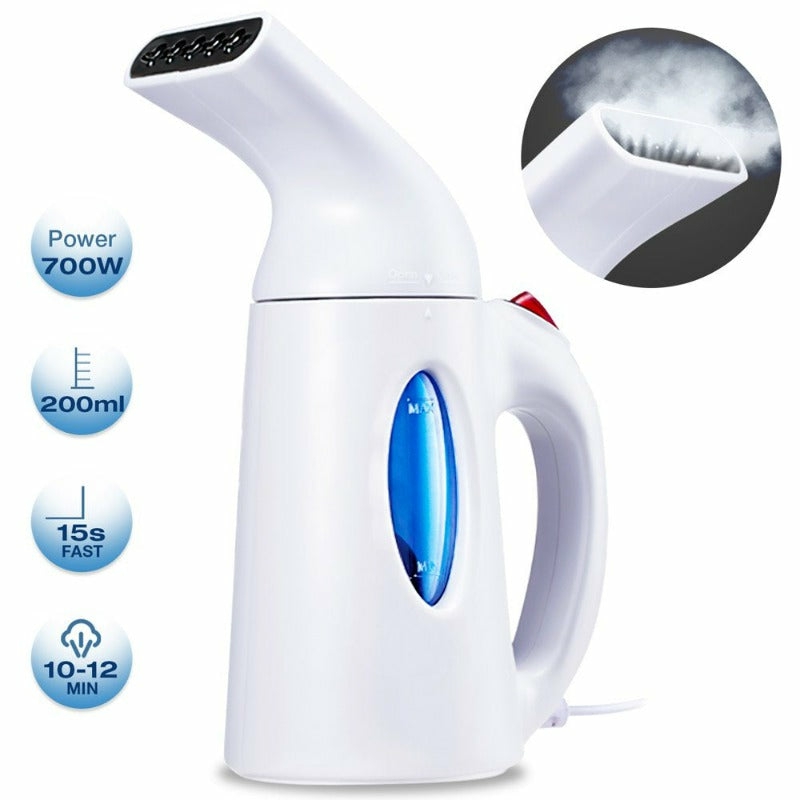 Appliances |  700W Portable Garment Steamer,Auto Shut-Off Function,Wrinkles/Steam/Soften/Clean/Sterilize Appliances Appliances