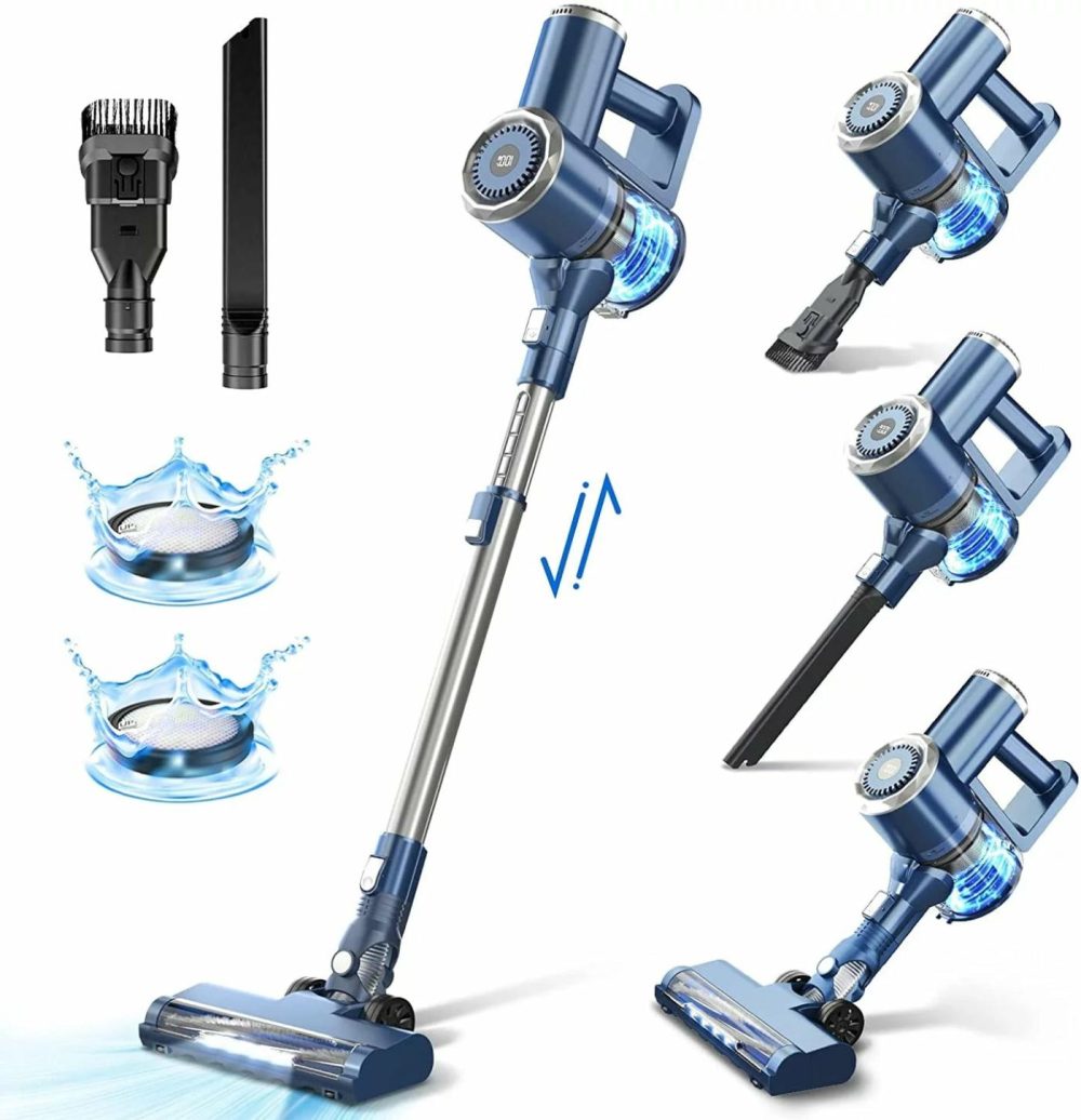 Appliances |  Cordless Stick Vacuum Cleaner Lightweight For Carpet, Floor, Pet Hair And More – Includes 2 Tools Appliances Appliances