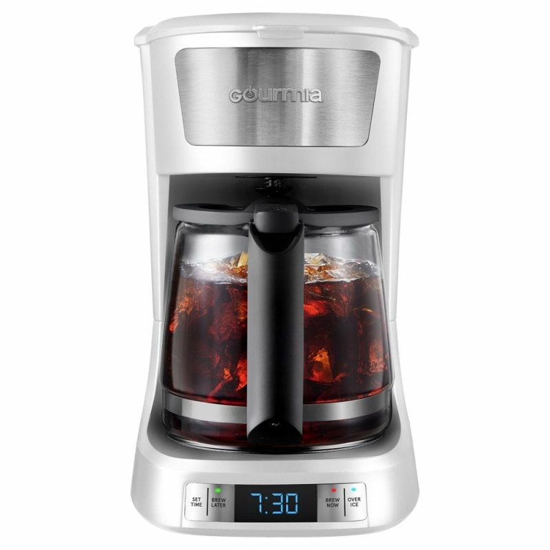 Appliances |  Gourmia 12 Cup Programmable Hot & Iced Coffee Maker With Keep Warm Feature Appliances Appliances