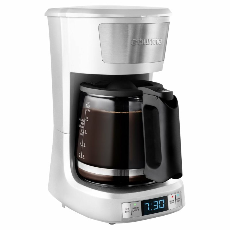 Appliances |  Gourmia 12 Cup Programmable Hot & Iced Coffee Maker With Keep Warm Feature Appliances Appliances