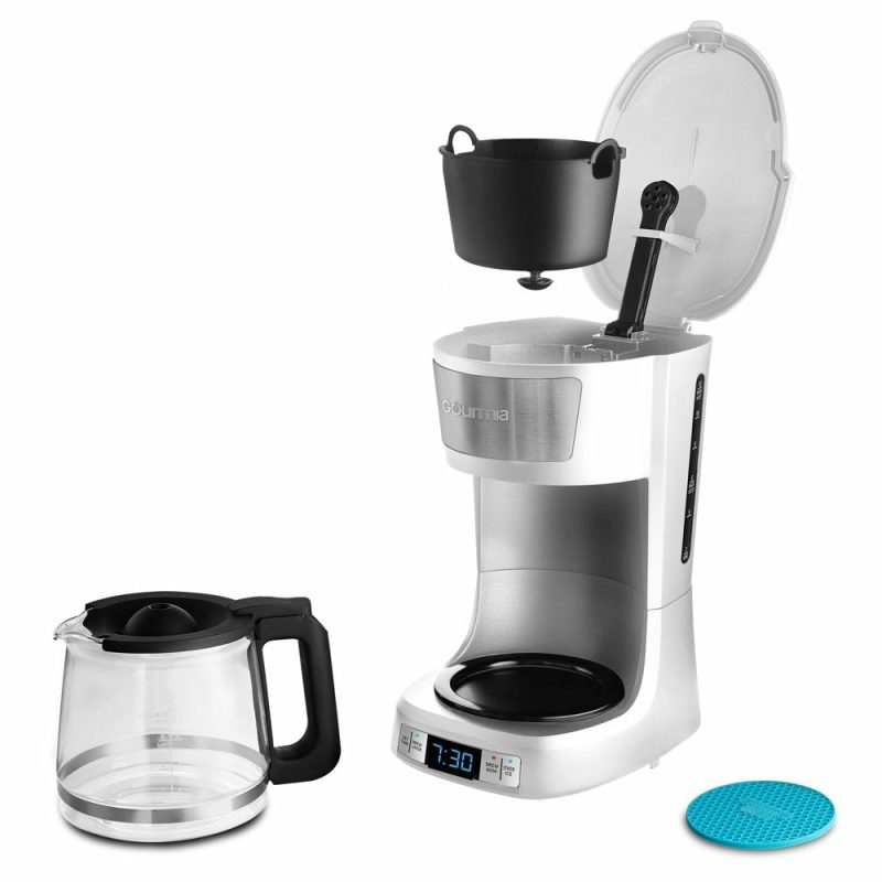 Appliances |  Gourmia 12 Cup Programmable Hot & Iced Coffee Maker With Keep Warm Feature Appliances Appliances