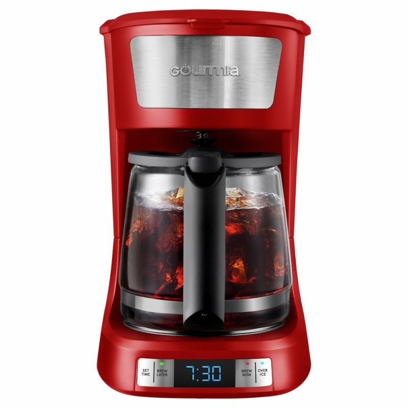 Appliances |  Gourmia 12 Cup Programmable Hot & Iced Coffee Maker With Keep Warm Feature Appliances Appliances