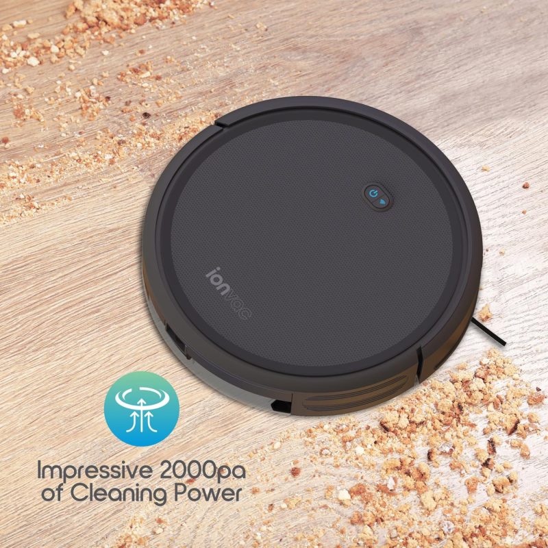 Appliances |  Ionvac Smartclean 2000 Robovac – Hardwood & Carpet Smart Robotic Vacuum, Controlled Via Mobile App Or Voice Activated Commands Appliances Appliances