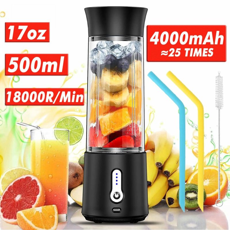 Appliances |  Portable Blender For Smoothies Shakes, Tpye-C Rechargeable Appliances Appliances