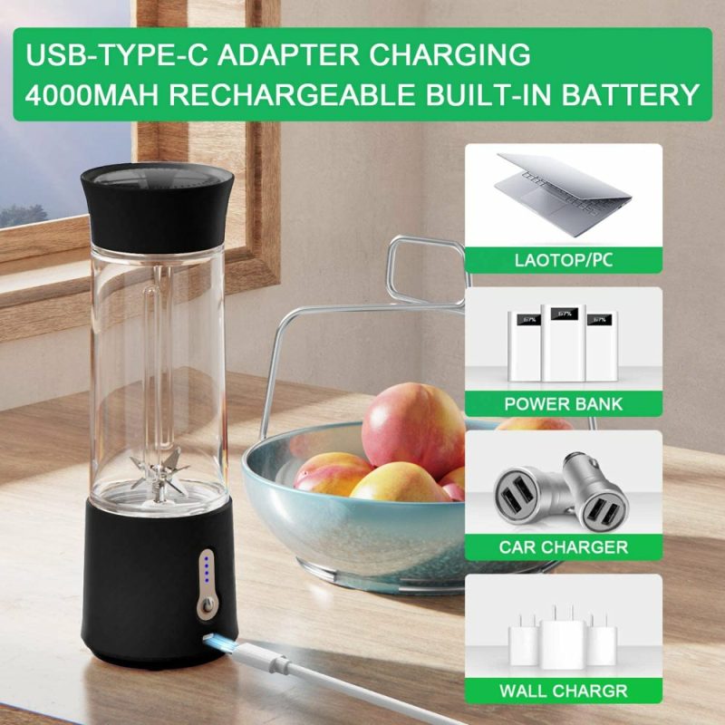 Appliances |  Portable Blender For Smoothies Shakes, Tpye-C Rechargeable Appliances Appliances