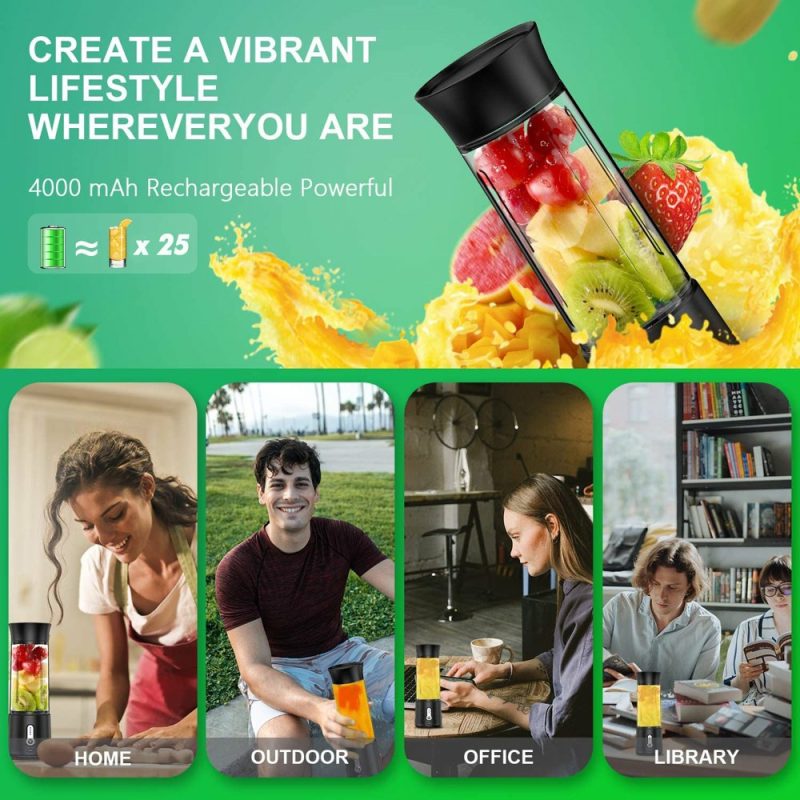 Appliances |  Portable Blender For Smoothies Shakes, Tpye-C Rechargeable Appliances Appliances