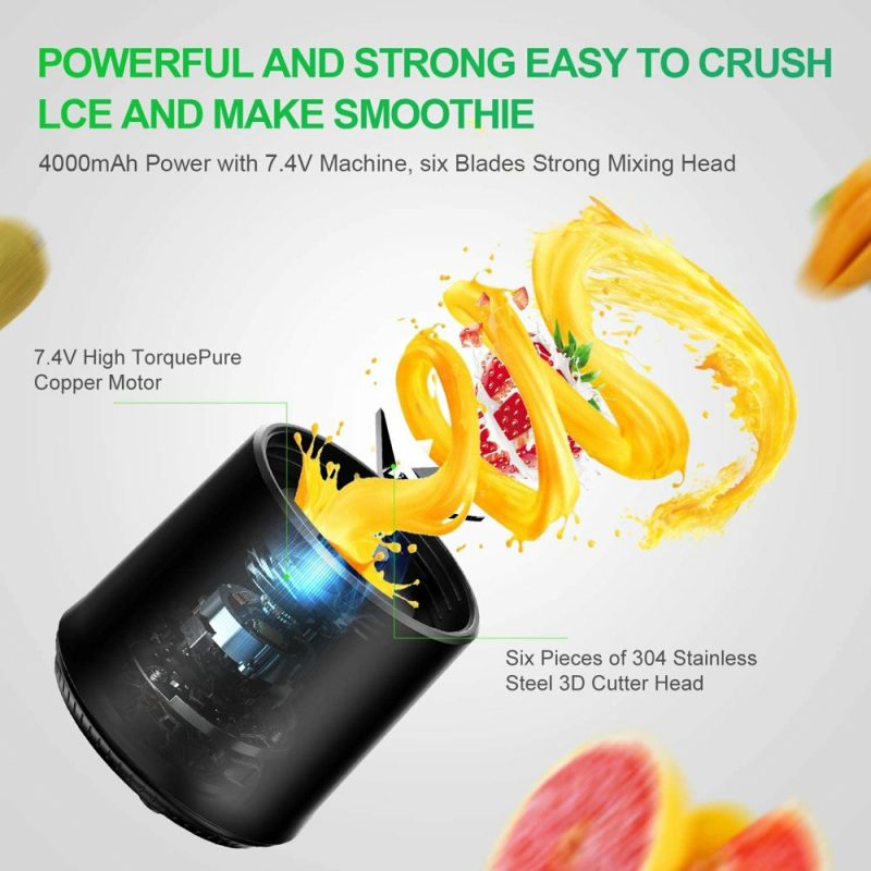 Appliances |  Portable Blender For Smoothies Shakes, Tpye-C Rechargeable Appliances Appliances