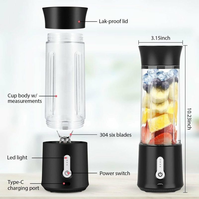 Appliances |  Portable Blender For Smoothies Shakes, Tpye-C Rechargeable Appliances Appliances