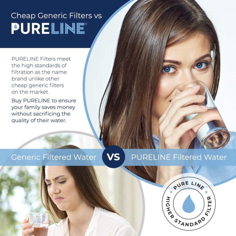 Appliances |  Pureline Mwf Water Filter Replacement. Compatible With Ge Mwf And Mwfp, Mwfa, Mwfap, Mwfint, Gwf, Gwfa, Hwf, Hwfa, Hdx Fmg-1, Smartwater, Wfc1201, Gse25Gshecss, 197D6321P006 (3 Pack) Appliances Appliances