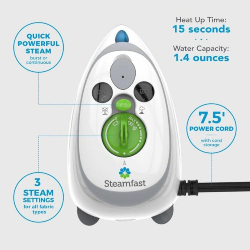 Appliances |  Steamfast Travel Mini Steam Iron, Lightweight & Compact Appliances Appliances