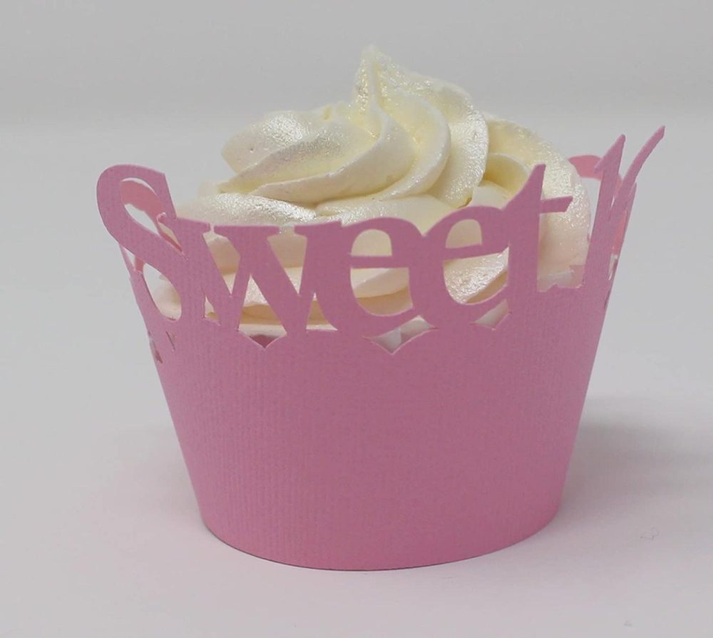 Bakeware |  All About Details Sweet 16 Cupcake Wrappers, Set Of 12 (Light Pink) Bakeware All About Details