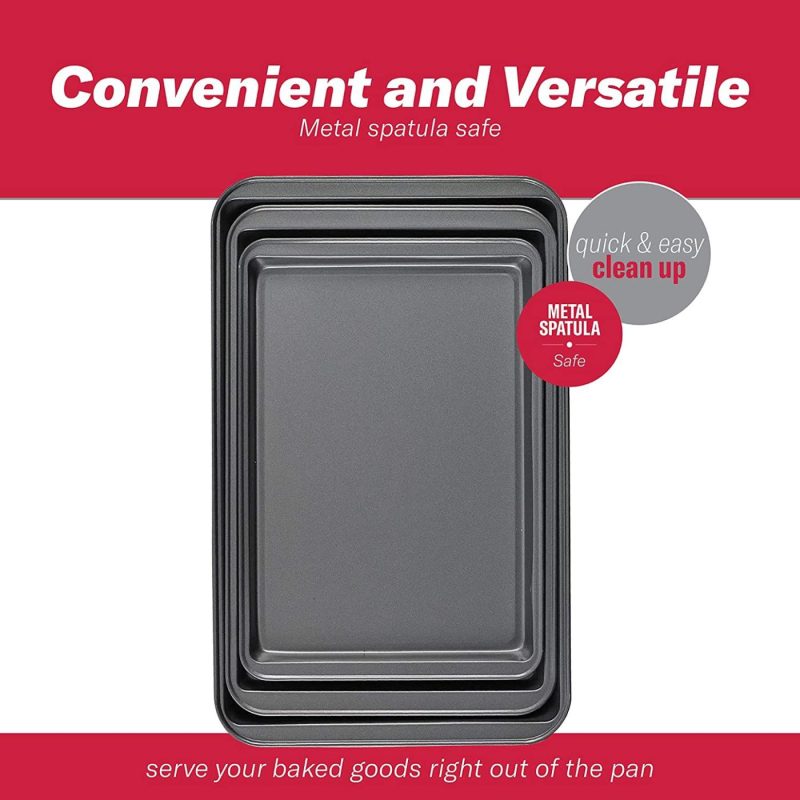 Bakeware |  Goodcook Steel Nonstick Bakeware, 13 Inch X 9 Inch Bakeware Bakeware