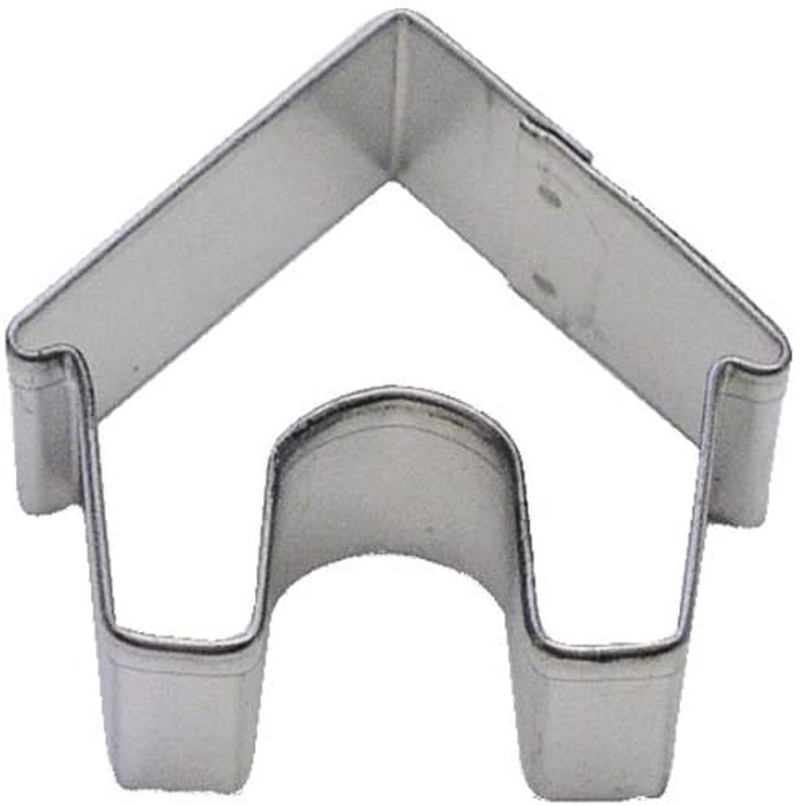 Bakeware |  Miniature Dog House Tin Cookie Cutter 1.75" M1699 Bakeware Bakeware