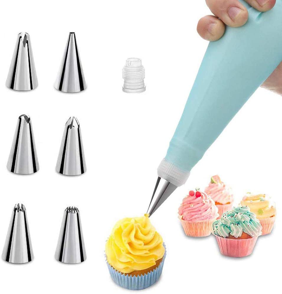 Bakeware |  Piping Bag And Tips Cake Decorating Supplies Kit Baking Supplies Cupcake Icing Tips With Pastry Bag For Baking Decorating Cake Bakeware Bakeware