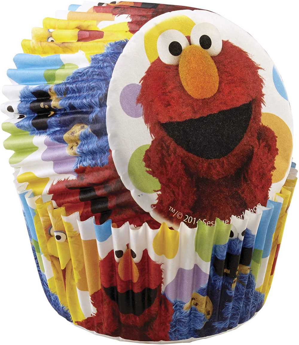 Bakeware |  Wilton 50 Count Sesame Street Cupcake Liners, Multicolor Bakeware Bakeware