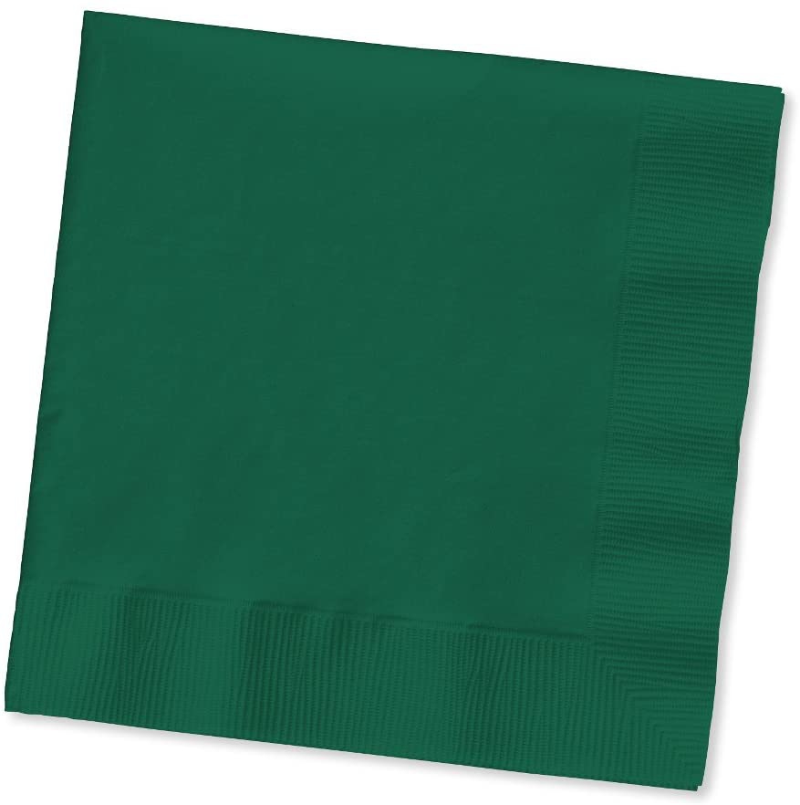 Bar Tools & Drinkware |  Hunter Green Luncheon Napkin, 2 Ply, Solid Bar Tools & Drinkware Bar Tools & Drinkware