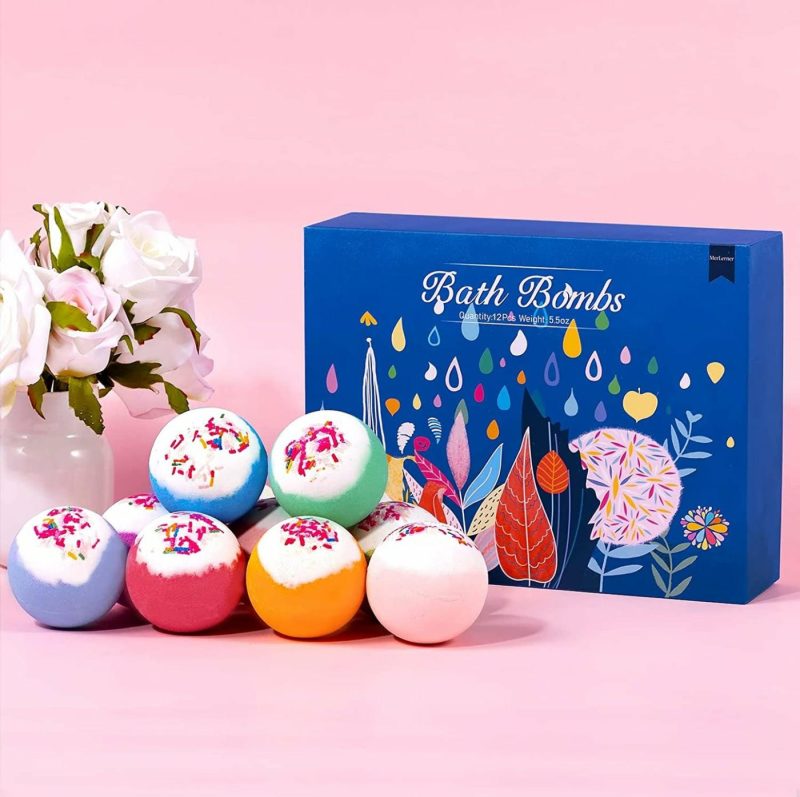 Bath |  12 Pcs Bath Bombs Gift Set For Bath Bath