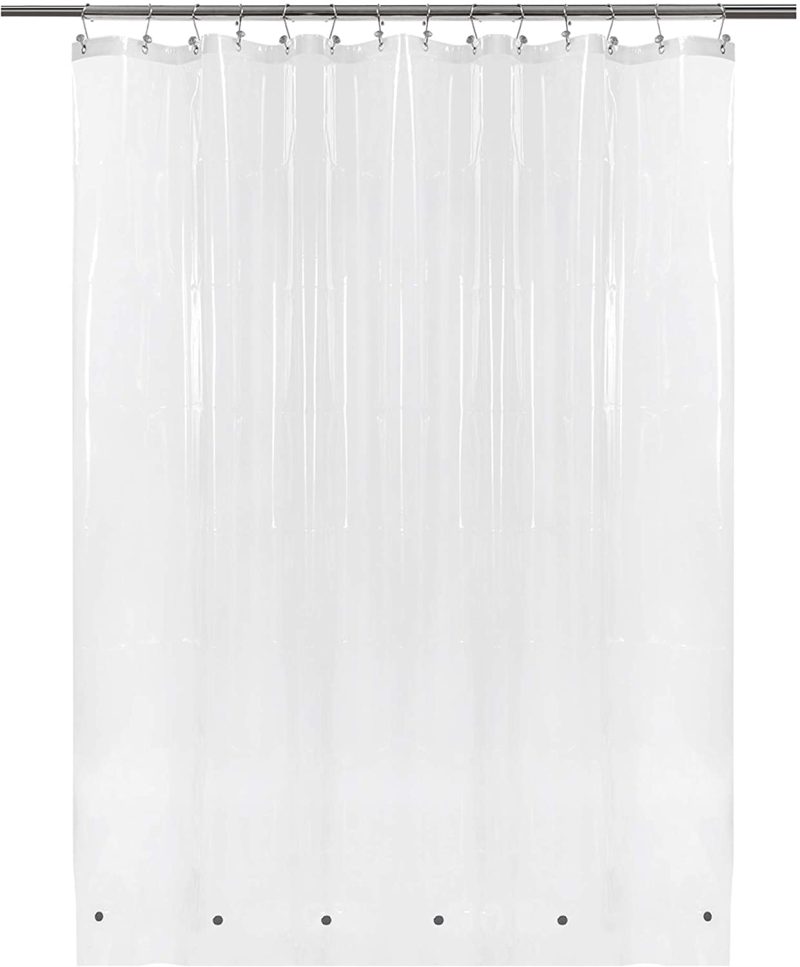 Bath |  Barossa Design Shower Curtain Liner With 6 Magnets – Waterproof Peva Shower Liner For Bathroom Bath Barossa Design