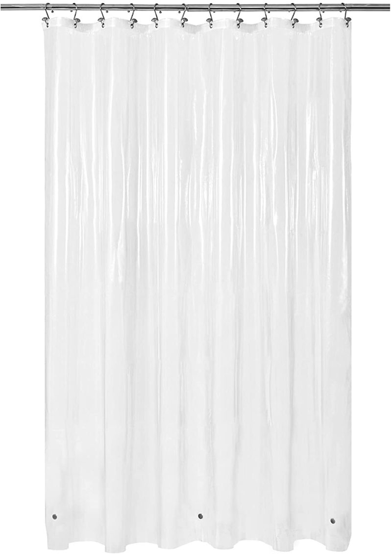 Bath |  Barossa Design Shower Curtain Liner With 6 Magnets – Waterproof Peva Shower Liner For Bathroom Bath Barossa Design