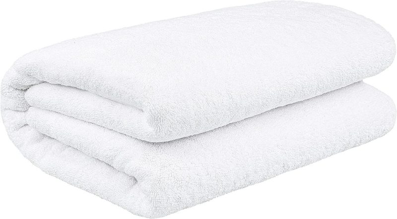 Bath |  Cotton Paradise Luxurious Jumbo Bath Sheet 40X80 Inches Thick & Large 650 Gsm Genuine Ringspun Cotton, Luxury Hotel & Spa Quality Bath Bath