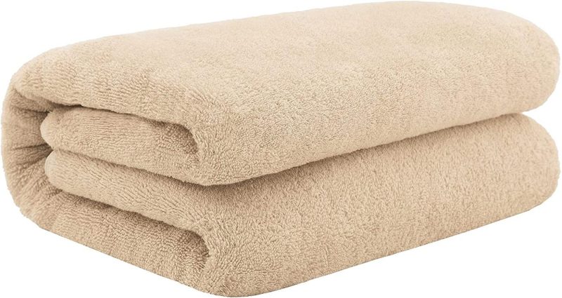 Bath |  Cotton Paradise Luxurious Jumbo Bath Sheet 40X80 Inches Thick & Large 650 Gsm Genuine Ringspun Cotton, Luxury Hotel & Spa Quality Bath Bath