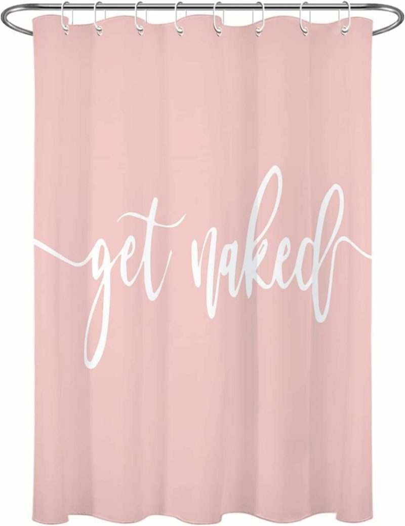 Bath |  Get Naked Shower Curtain Bath backdropshop