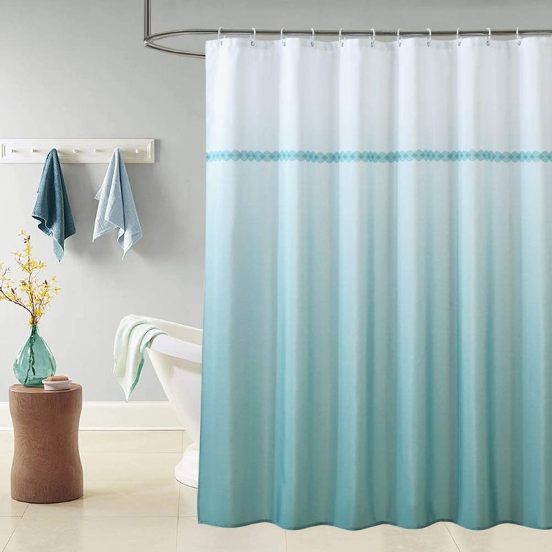 Bath |  Haizhidian Extra Long Cloth Fabric Shower Curtain, Heavy Duty Shower Curtain, No Chemical Odor And Machine Washable Bath Bath