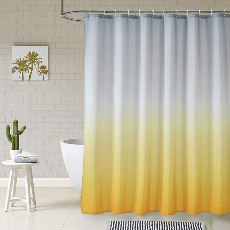 Bath |  Haizhidian Extra Long Cloth Fabric Shower Curtain, Heavy Duty Shower Curtain, No Chemical Odor And Machine Washable Bath Bath