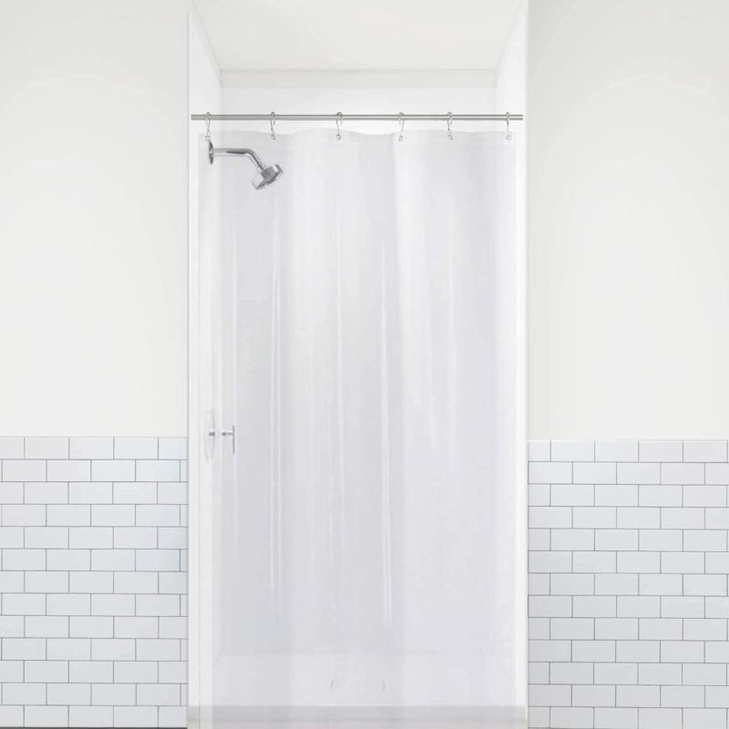 Bath |  Liba Peva 8G Bathroom Small Shower Stall Curtain Liner, 8G Heavy Duty Waterproof Shower Stall Curtain Liner Bath Bath