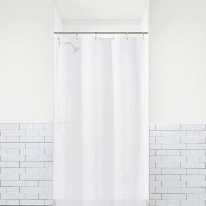 Bath |  Liba Peva 8G Bathroom Small Shower Stall Curtain Liner, 8G Heavy Duty Waterproof Shower Stall Curtain Liner Bath Bath