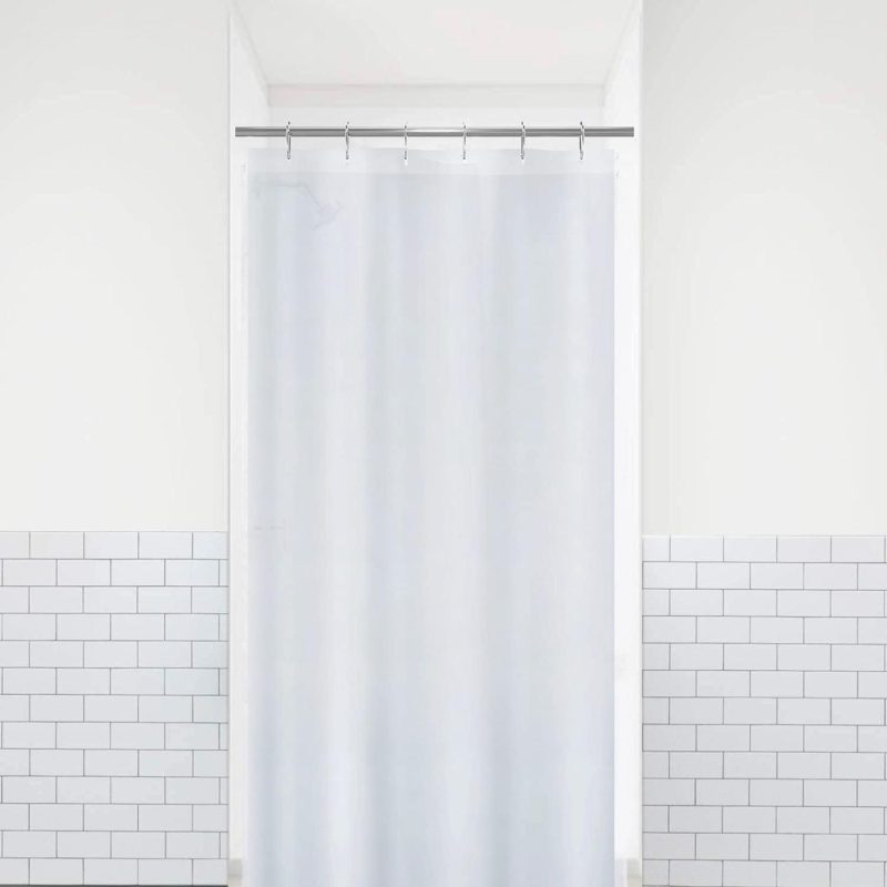 Bath |  Liba Peva 8G Bathroom Small Shower Stall Curtain Liner, 8G Heavy Duty Waterproof Shower Stall Curtain Liner Bath Bath