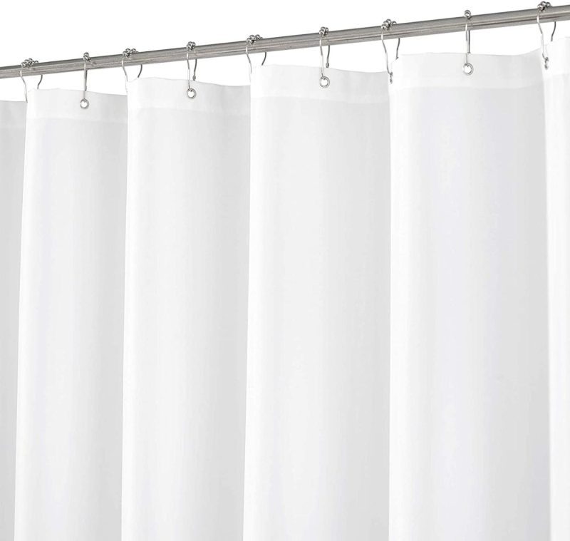 Bath |  N&Y Home Fabric Shower Stall Curtain Or Liner Hotel Quality, Machine Washable, Water Repellent Bath Bath