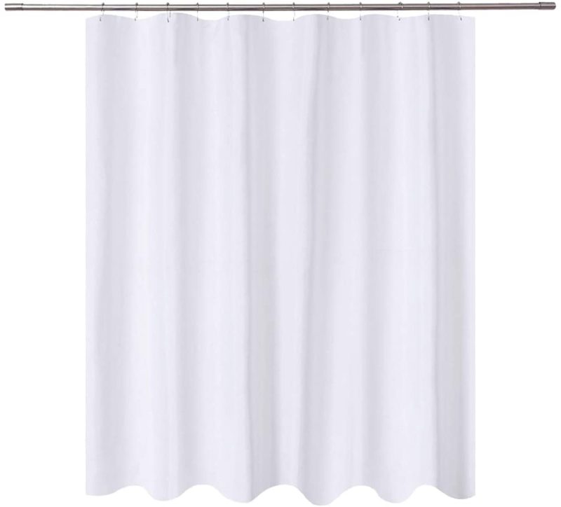 Bath |  N&Y Home Fabric Shower Stall Curtain Or Liner Hotel Quality, Machine Washable, Water Repellent Bath Bath