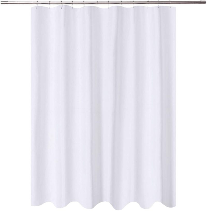 Bath |  N&Y Home Fabric Shower Stall Curtain Or Liner Hotel Quality, Machine Washable, Water Repellent Bath Bath