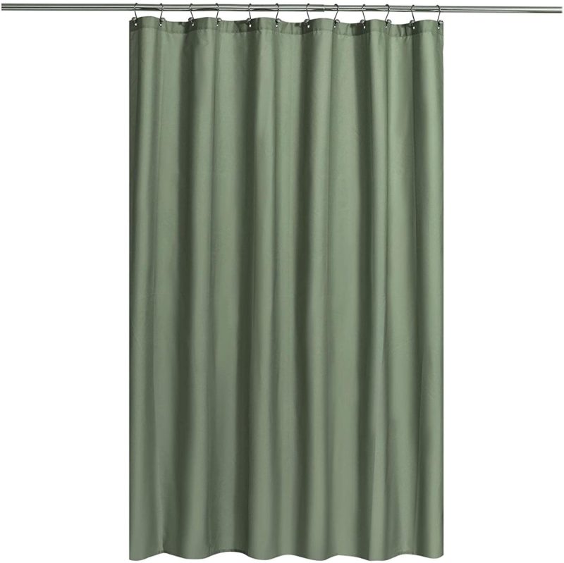 Bath |  N&Y Home Fabric Shower Stall Curtain Or Liner Hotel Quality, Machine Washable, Water Repellent Bath Bath