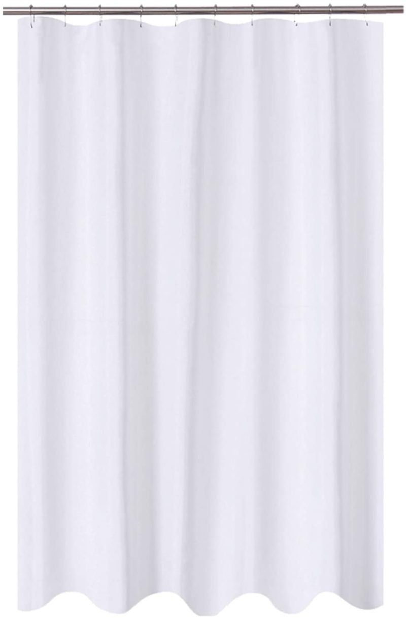 Bath |  N&Y Home Fabric Shower Stall Curtain Or Liner Hotel Quality, Machine Washable, Water Repellent Bath Bath