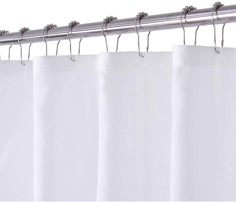 Bath |  N&Y Home Fabric Shower Stall Curtain Or Liner Hotel Quality, Machine Washable, Water Repellent Bath Bath