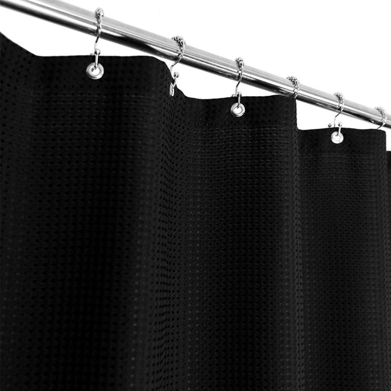 Bath |  Stall Shower Curtain Fabric  Hotel Luxury Spa, 230 Gsm Heavy Duty, Water Repellent Bath Barossa Design