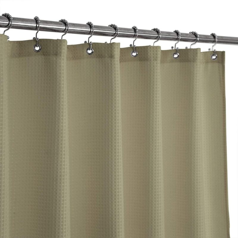 Bath |  Stall Shower Curtain Fabric  Hotel Luxury Spa, 230 Gsm Heavy Duty, Water Repellent Bath Barossa Design