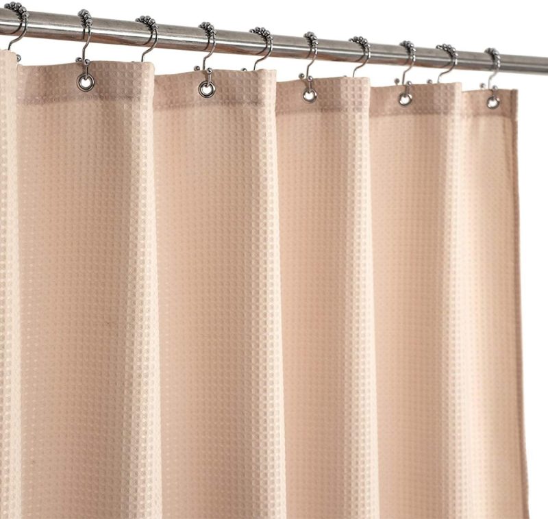 Bath |  Stall Shower Curtain Fabric  Hotel Luxury Spa, 230 Gsm Heavy Duty, Water Repellent Bath Barossa Design