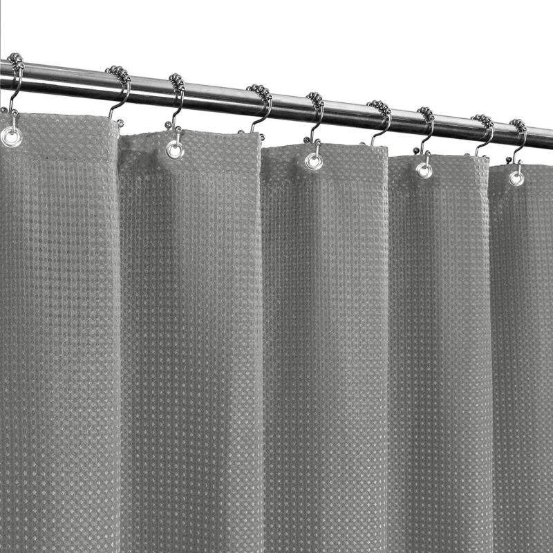 Bath |  Stall Shower Curtain Fabric  Hotel Luxury Spa, 230 Gsm Heavy Duty, Water Repellent Bath Barossa Design