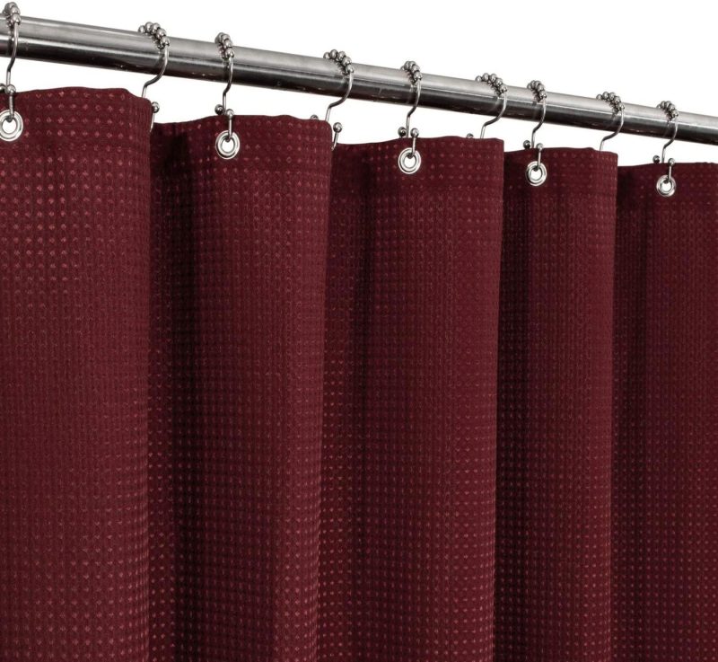 Bath |  Stall Shower Curtain Fabric  Hotel Luxury Spa, 230 Gsm Heavy Duty, Water Repellent Bath Barossa Design