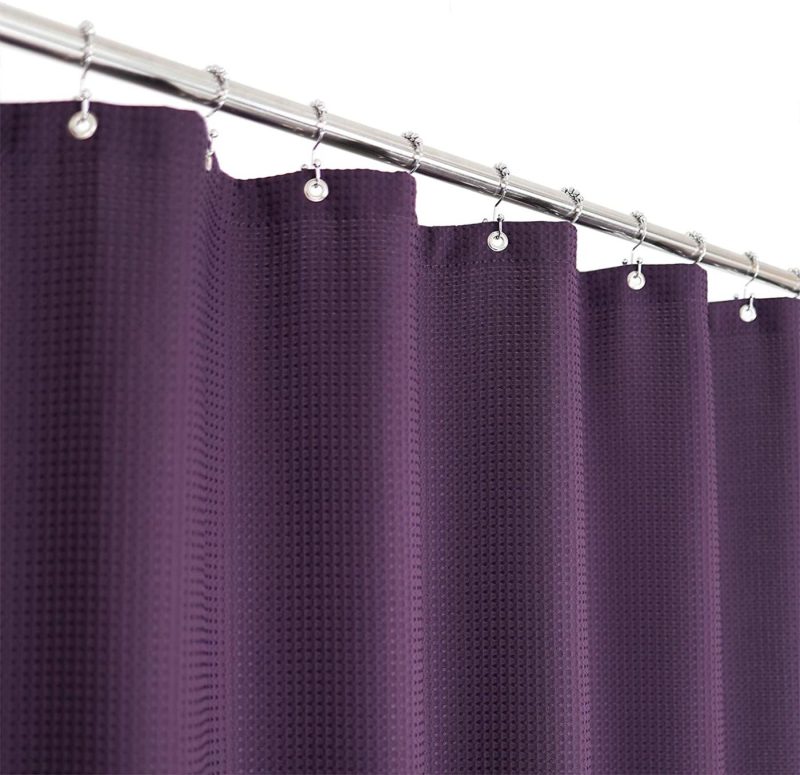 Bath |  Stall Shower Curtain Fabric  Hotel Luxury Spa, 230 Gsm Heavy Duty, Water Repellent Bath Barossa Design