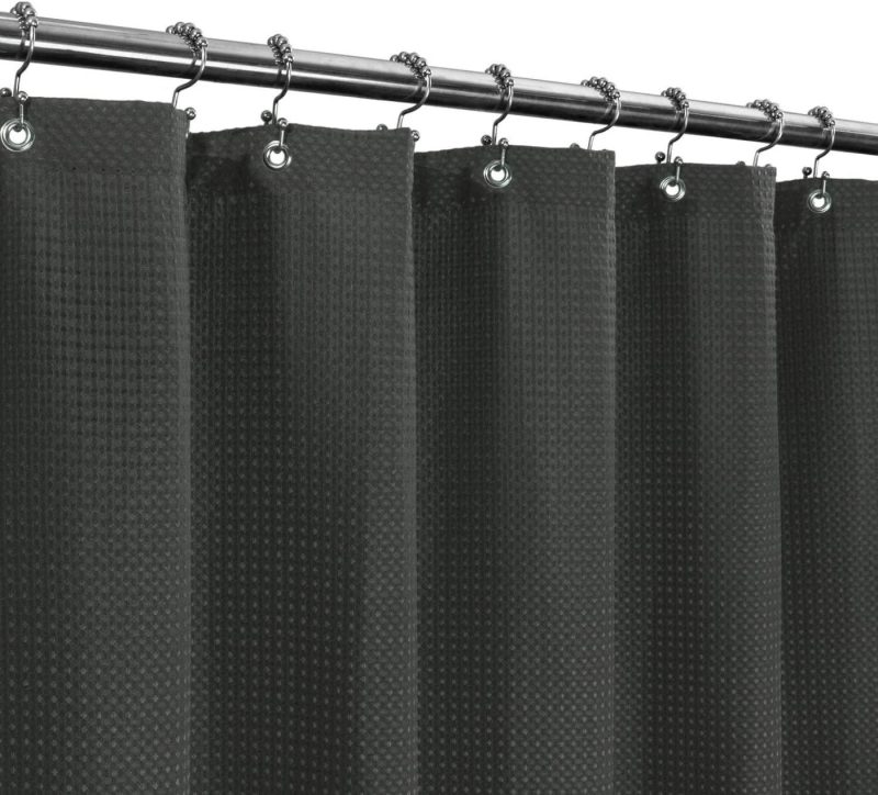 Bath |  Stall Shower Curtain Fabric  Hotel Luxury Spa, 230 Gsm Heavy Duty, Water Repellent Bath Barossa Design