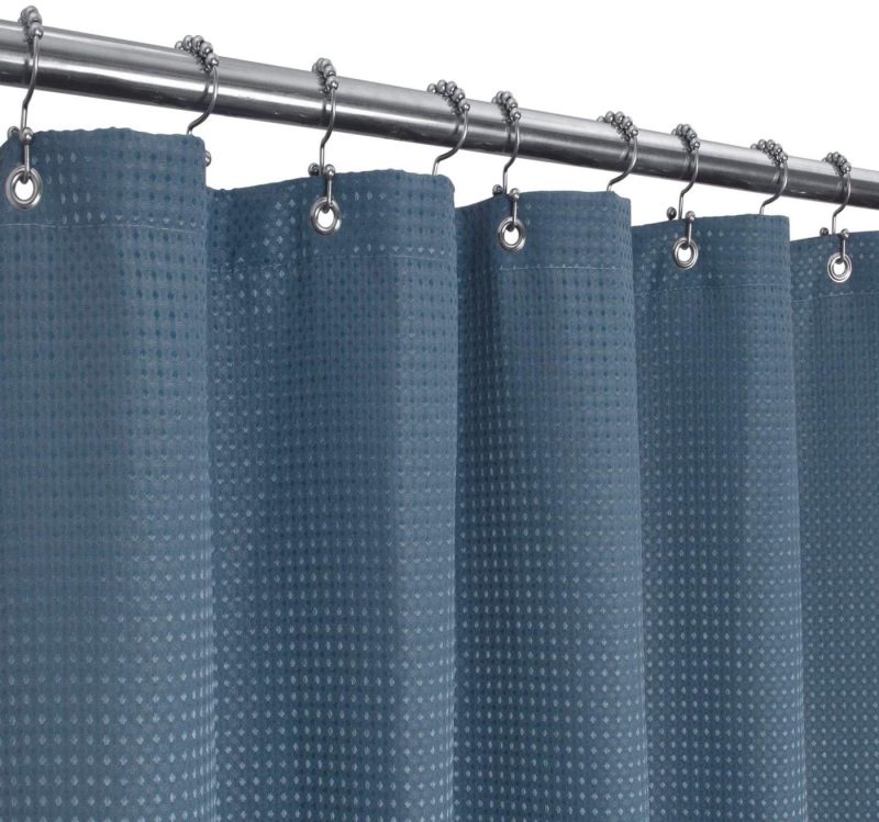 Bath |  Stall Shower Curtain Fabric  Hotel Luxury Spa, 230 Gsm Heavy Duty, Water Repellent Bath Barossa Design