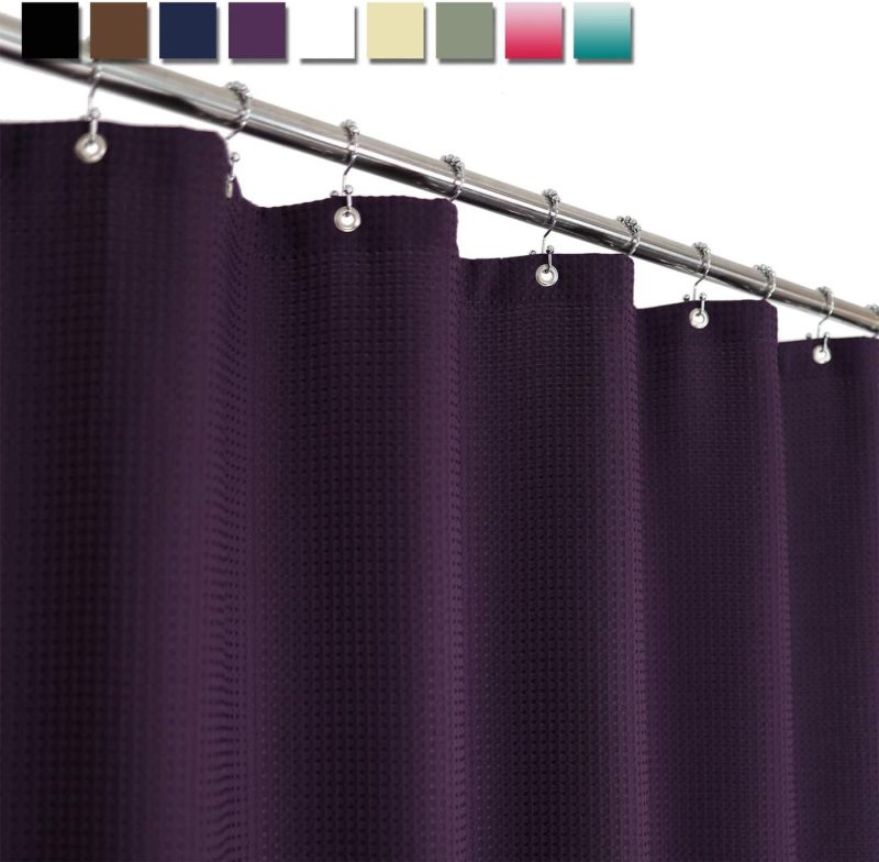 Bath |  Stall Shower Curtain Fabric  Hotel Luxury Spa, 230 Gsm Heavy Duty, Water Repellent Bath Barossa Design