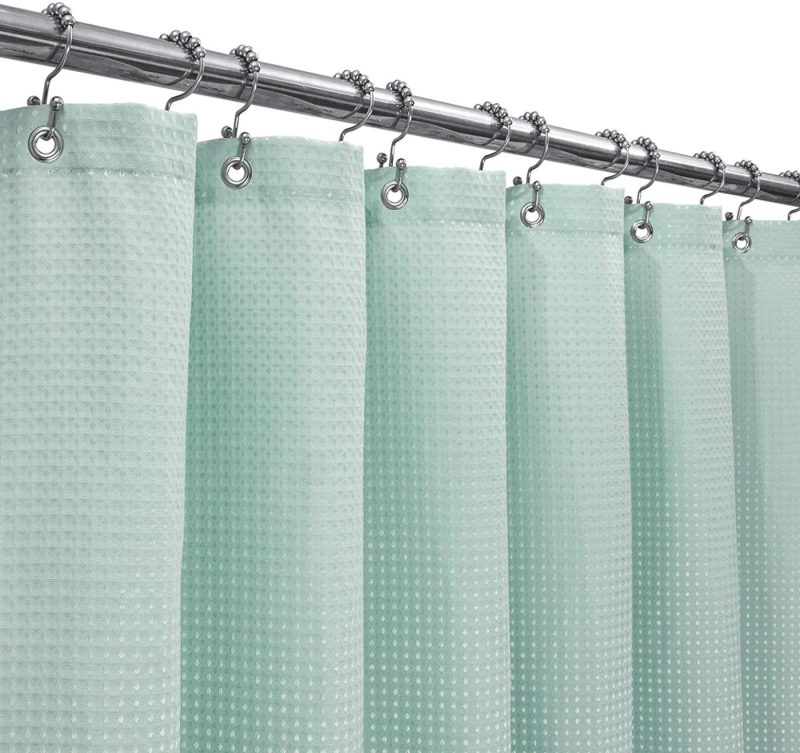 Bath |  Stall Shower Curtain Fabric  Hotel Luxury Spa, 230 Gsm Heavy Duty, Water Repellent Bath Barossa Design